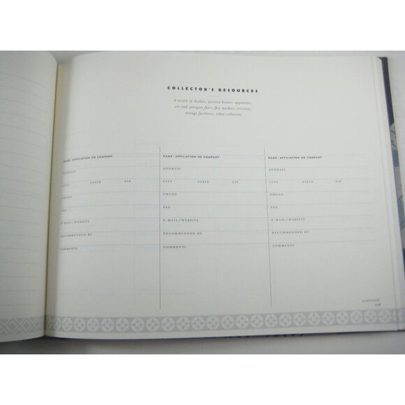 The Collector Journal Hardcover By Dana Micucci Little Bookroom 2002 - Picture 7 of 9